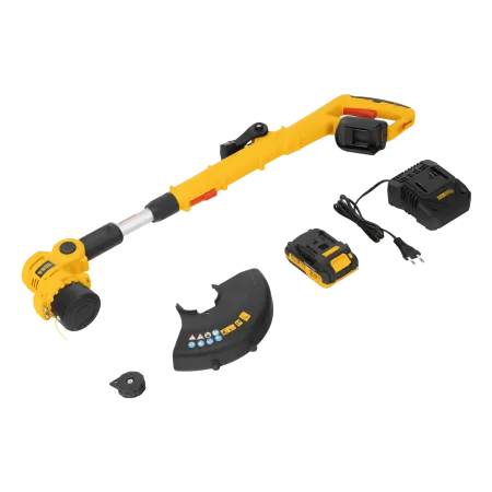 Триммер аккумуляторный DENZEL GT-230, 230 мм, Li-Ion, 20 В