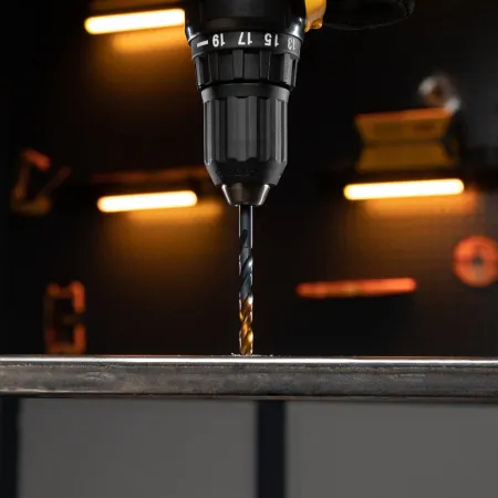 Сверло по металлу DENZEL 7 мм, HSS-Tin, Golden Tip, 10 шт.