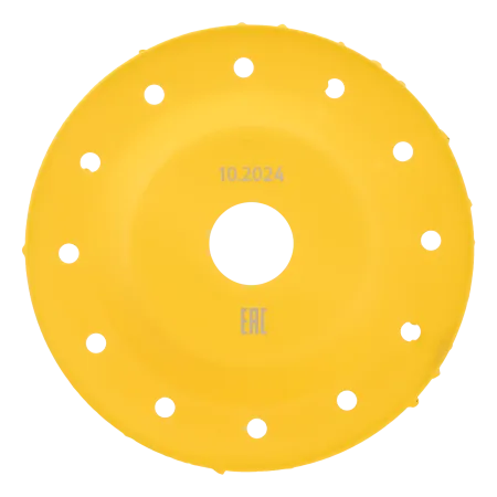 Чашка твердосплавная зачистная DENZEL, 125 мм, Наклонная, крупное зерно #8
