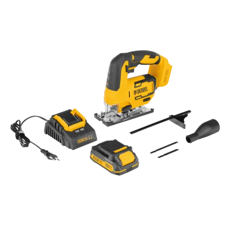 Лобзик аккумуляторный DENZEL CJH-20-80, Li-Ion, 20 В