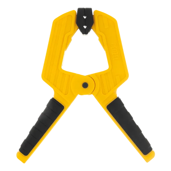 Струбцина клещеобразная DENZEL усиленная 50 х 35 мм, двухкомпонентные рукоятки