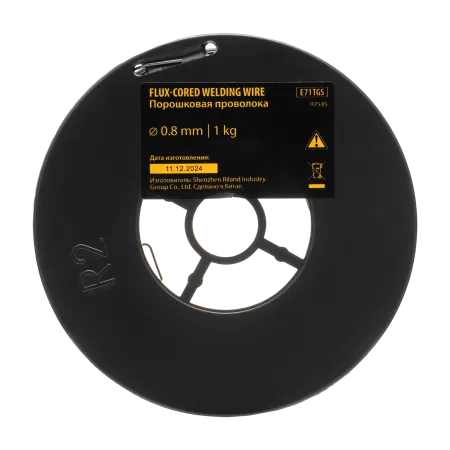 Порошковая проволока Denzel Е71TGS, диам. 0,8 мм, 1 кг, диам. катушки D100