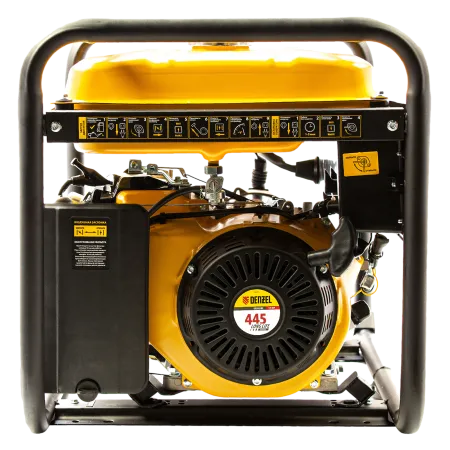 Генератор бензиновый DENZEL GE 8900, 8.5 кВт, 220 В/50 Гц, 25 л, ручной старт