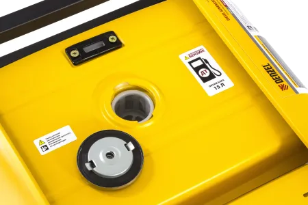 Дизельный генератор DENZEL DD6300Е, 5 кВт, 220 В/50 Гц, 15 л, электростартер