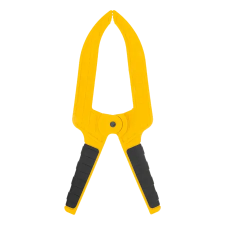 Струбцина клещеобразная DENZEL удлиненная 75 х 110 мм двухкомпонентные рукоятки