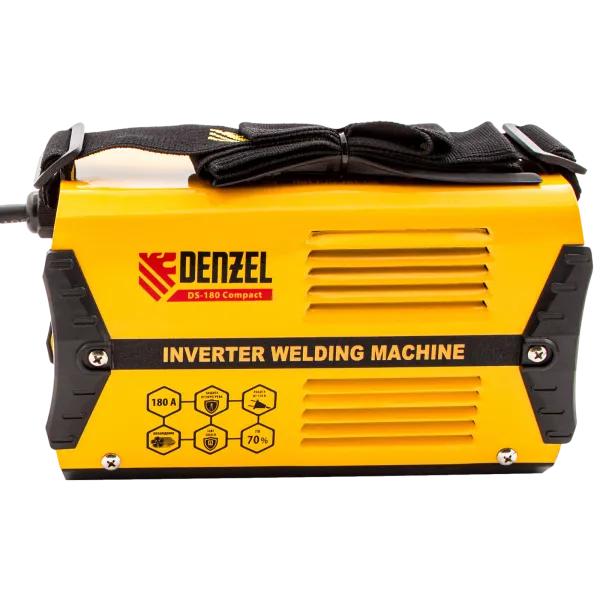 Аппарат инверторный дуговой сварки DENZEL DS-180 Compact, 180 А, ПВ 70%, 1.6-4 мм