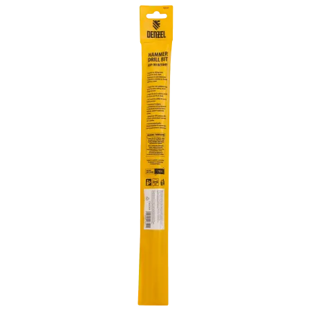 Бур по бетону DENZEL 705048, 20 x 310 мм, двойная спираль, три пылеотводящие кромки