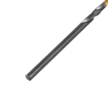 Сверло по металлу DENZEL 2 мм, HSS-Tin, Golden Tip, 10 шт.