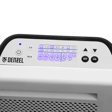 Конвектор гибридный электрический DENZEL HybridX-2000, ИК нагреватель, цифровой термостат