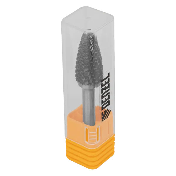 Борфреза по металлу DENZEL твердосплавная, параболическая, тип-F, 12 мм