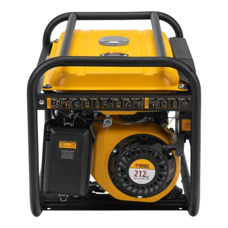 Генератор бензиновый DENZEL PS 28, 2.8 кВт, 230 В, 15 л, ручной старт