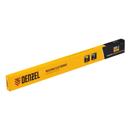 Электроды DENZEL DER-3, диам. 4 мм, 1 кг, рутиловое покрытие