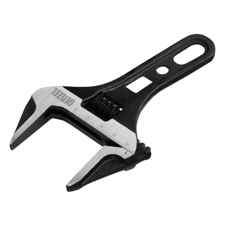 Ключ разводной DENZEL 155 мм, CrV, кованый, укороченная рукоятка