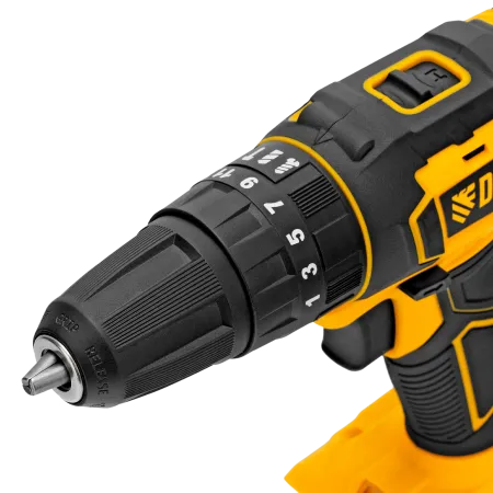 Дрель-шуруповерт аккумуляторная ударная DENZEL CID-18-0, Li-Ion, 18 В