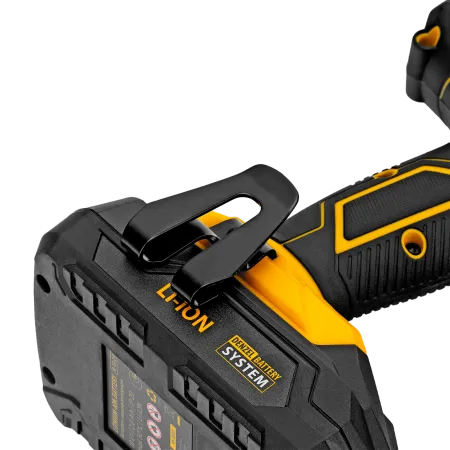 Дрель-шуруповерт аккумуляторная ударная DENZEL CID-18-02BM, Li-Ion, 18 В, 2 акк.