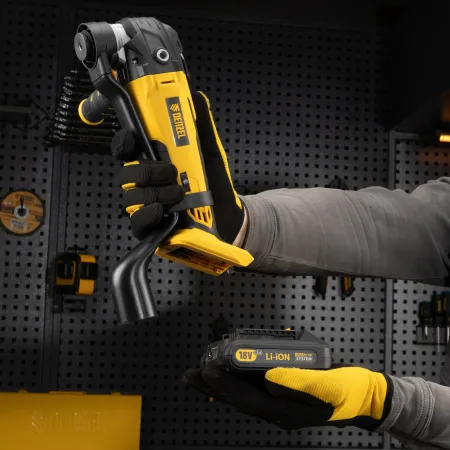 Многофункциональный инструмент аккумуляторный DENZEL MTL-IB-18-0, Li-Ion, 18 В