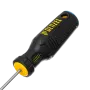 Отвертка DENZEL SL3х100 мм, S2, 3к рукоятка