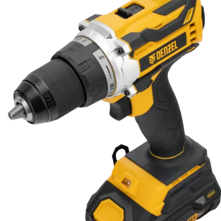 Дрель-шуруповерт аккумуляторная, бесщет. DENZEL BLDL-18-02 Li-Ion, 18 В