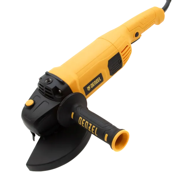 Машина шлифовальная угловая DENZEL AG180-2000, 2000 Вт, 180 мм, 8500 об/мин