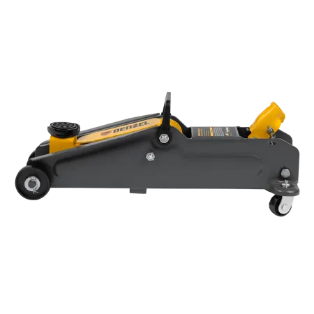 Домкрат гидравлический подкатной DENZEL 2 т, 135-385 мм