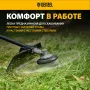 Леска для триммера DENZEL двухкомпонентная звезда, 2,4мм х 260м, на DIN катушке EXTRA CORD
