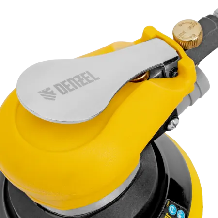 Эксцентриковая шлифовальная машина DENZEL EPG125, 125 мм, 9000 об/мин, 5 мм, 113 л/мин