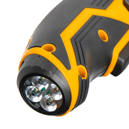 Отвертка DENZEL CSL-3.6-01, с аккумулятором 3.6 В Li-Ion, 1.3 Ач, 200 об/мин, с аксессуарами