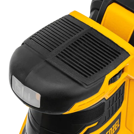 Машина шлифовальная эксцентриковая аккумуляторная DENZEL COS-125, 18В Li-Ion