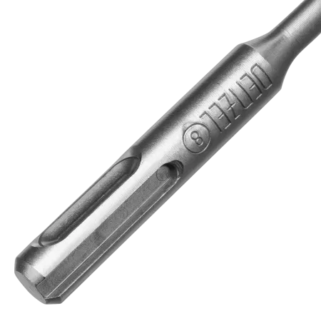 Бур по бетону DENZEL, цельная крестовая пластина, 8x115 мм, SDS PLUS