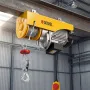 Тельфер электрический DENZEL TF-500, 0.5 т, 1020 Вт, высота 12 м, 10 м/мин