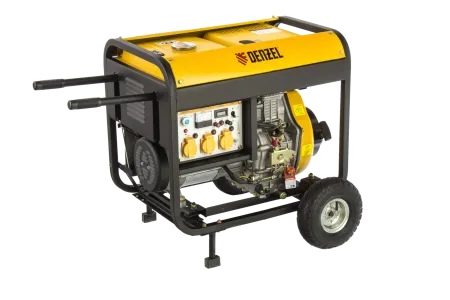 Дизельный генератор DENZEL DD6300Е, 5 кВт, 220 В/50 Гц, 15 л, электростартер