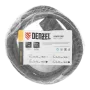 Шнур сетевой Energy Series DENZEL, ПВС, 3 м, 3 x 1,5 мм, с неразборной вилкой, черный