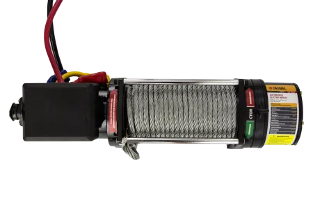 Лебедка автомобильная электрическая DENZEL LB-4000, 4.5 т, 3.7 кВт, 12В