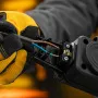 Шнур сетевой Energy Series DENZEL, ПВС, 1,5 м, 2 x 1 мм, с неразборной вилкой, черный