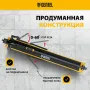 Плиткорез рельсовый DENZEL 1200х16мм, каретка на подш., стальная станина, усил. рукоятка-пенал