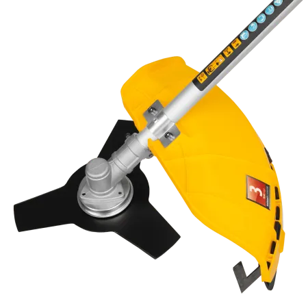 Триммер электрический DENZEL TE-1400, 1400 Вт, 420 мм, катушка + диск, разборная штанга