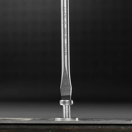 Отвертка DENZEL SL5x75 мм, S2, 3к рукоятка