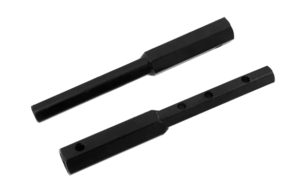 Удлинители осей DENZEL шест. 23 мм / шест. 23 мм, длина 270 мм, комплект 2 шт