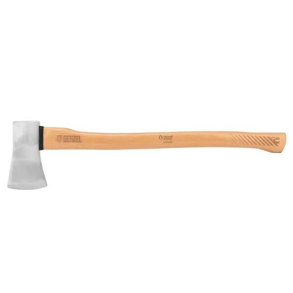 Топор кованый DENZEL 1360 г, американский тип, буковая рукоятка, 700мм, EFP