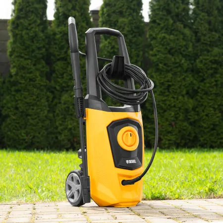 Моечная машина высокого давления DENZEL R-170, 2000 Вт, 170 бар, 360 л/ч, колесная