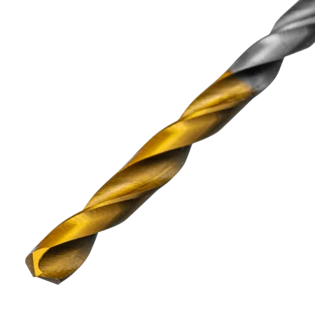 Сверло спиральное по металлу DENZEL 3,5 x 70 мм, Р6М5, Golden Tip, 2шт.