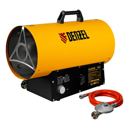 Газовая тепловая пушка DENZEL GHG-30i, 30 кВт, цифровой термостат, пропан-бутан
