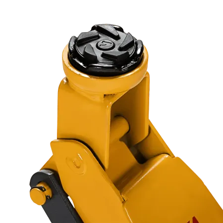 Домкрат гидравлический DENZEL подкатной с фиксатором, 2,8 т, 135-385 мм, в кейсе