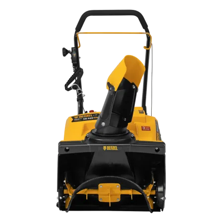 Бензиновая снегоуборочная машина DENZEL SB 460 Sled, 99cc, лыжи ручной старт