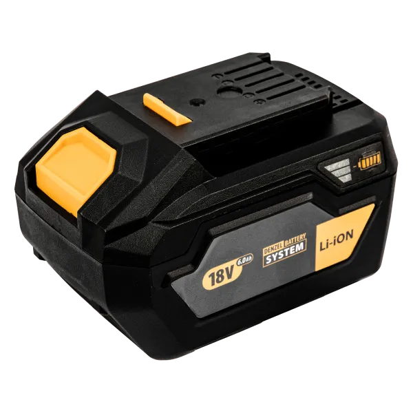 Батарея аккумуляторная DENZEL B-18-6.0, Li-Ion, 18 В, 6,0 Ач