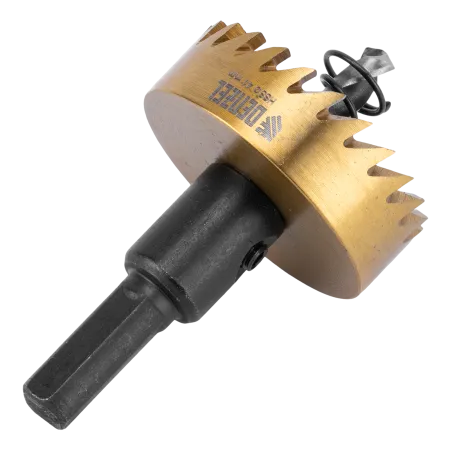 Коронка по металлу DENZEL 724113, 41 мм, HSS, нитридтитановое покрытие