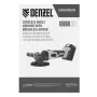 Машина углошлифовальная аккумуляторная бесщеточная DENZEL BLG-IB-18-125-4, Li-ion, 18 В