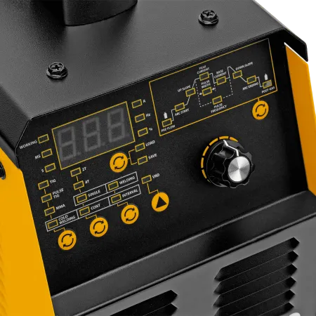 Аппарат инвертор. аргонодуговой сварки DENZEL ITIG-200 DС Pulse Cold Weld, 200 А, ПВ 60%