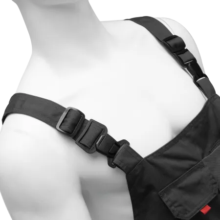 Полукомбинезон профессиональный рабочий DENZEL 65% полиэстер 35% хлопок, XXL