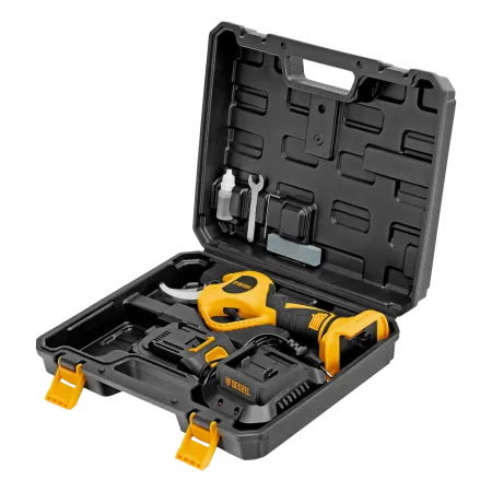 Секатор аккумуляторный, бесщет. DENZEL, CP-40BL, Li-Ion, 20 В, лезвия SK5